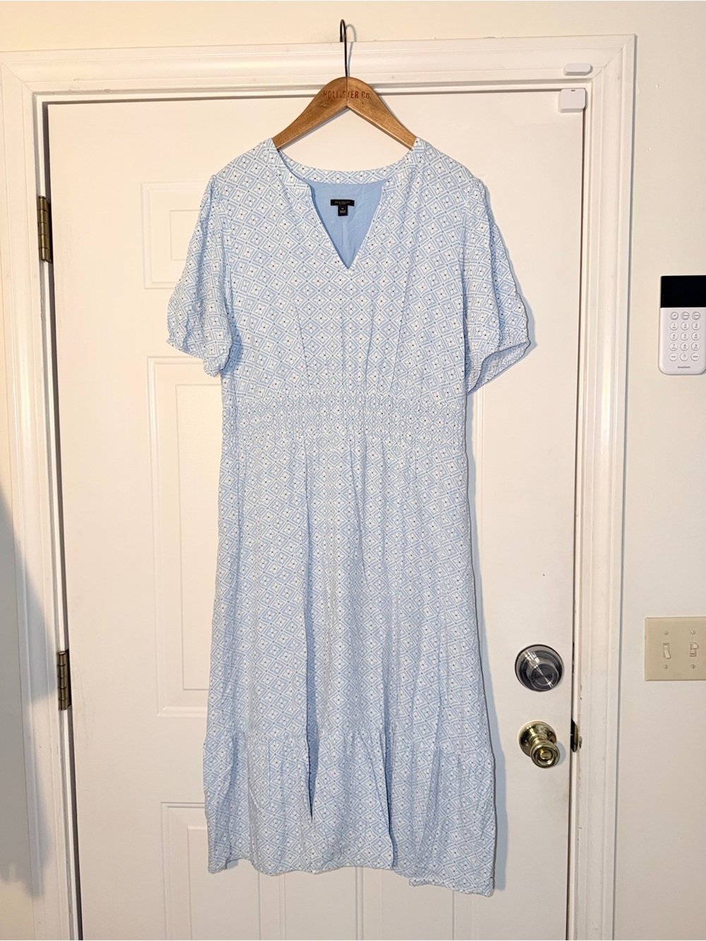 Ann Taylor Light Blue Midi Dress - XL - Picture 2 of 7